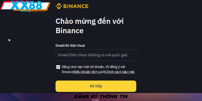 Đăng ký thông tin