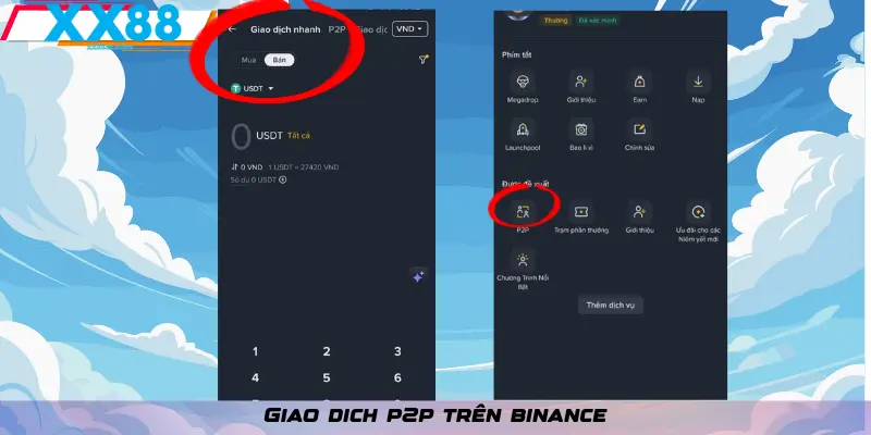 Giao dich p2p trên binance
