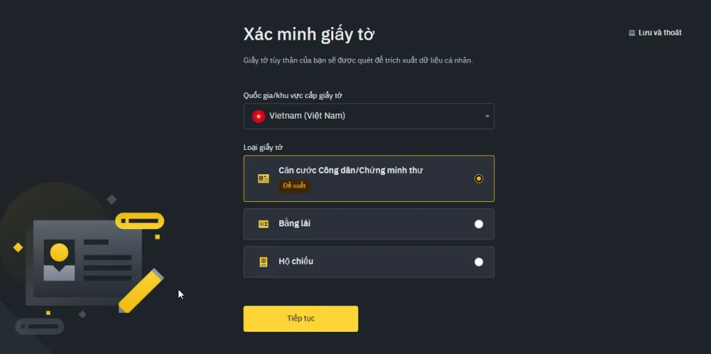 xác minh giấy tờ